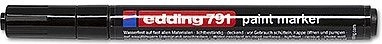 Rotulador de pintura edding 791 negro