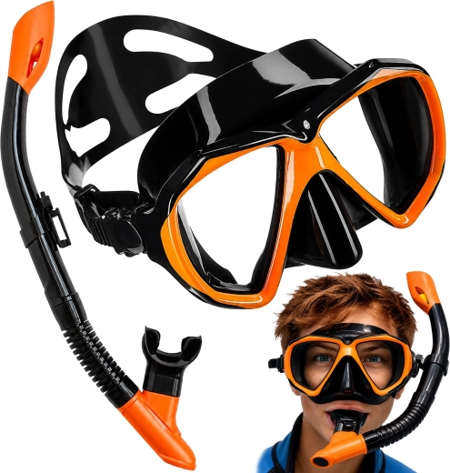 RENEW FORCE máscara de buceo con tubo