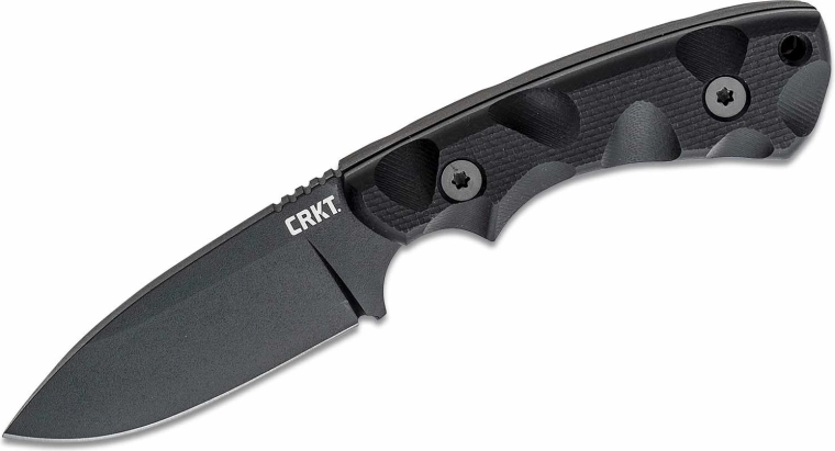 Cuchillo táctico CRKT SIWI Black con hoja fija de 8,5 cm
