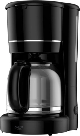 Cafetera de goteo Adler con capacidad de 1,5 l, negra