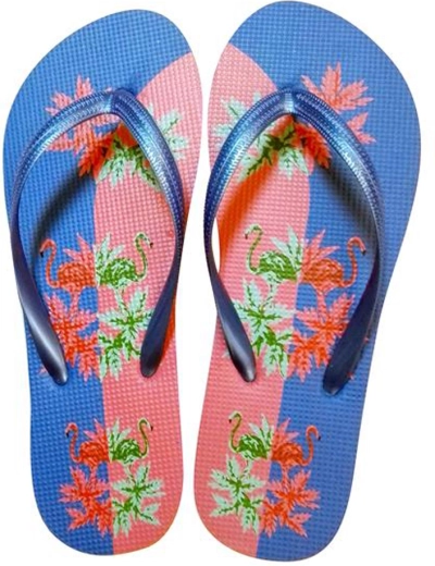 Chanclas de mujer con motivo de flamencos TORO, talla 36