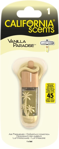 Ambientador colgante CALIFORNIA SCENTS Vanilla Paradise