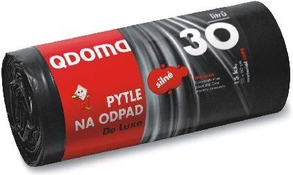 Bolsas de basura resistentes 30–35 l, negras, 50 × 60 cm (15 uds)