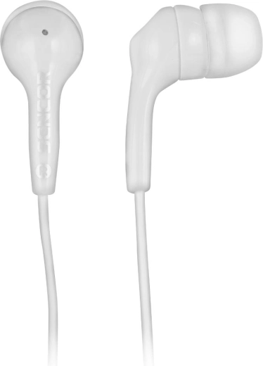 Auriculares intrauditivos Sencor SEP 120 blancos