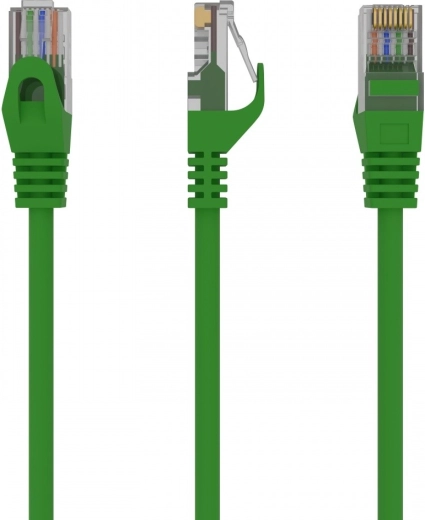 Cable patch Cat 6 UTP 1 m verde