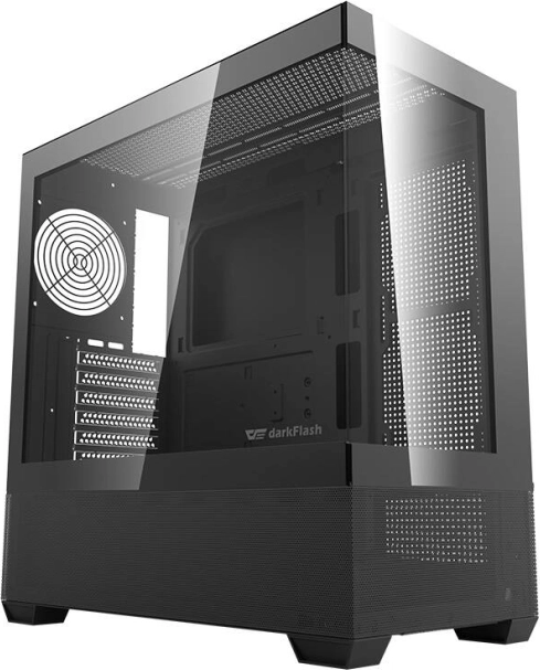 Caja de ordenador DARKFLASH DS900 Air negra