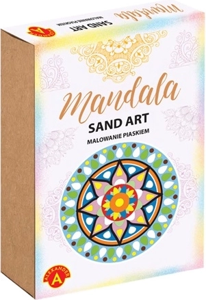Alexander sand art mandala 2 – pintura con arena