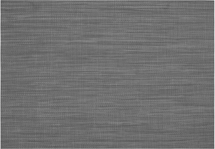 Mantel individual de PVC/poliéster 45 × 30 cm gris oscuro