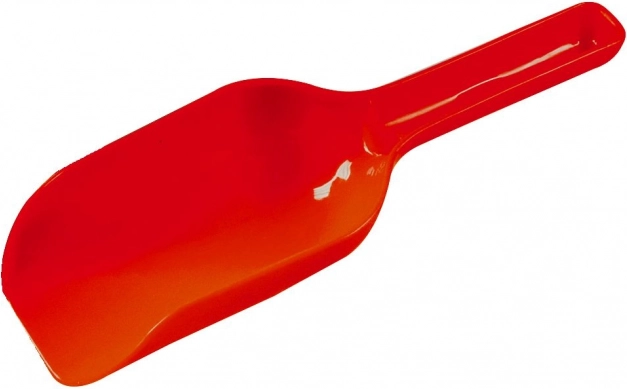 Androni pala para arena 23 cm, roja