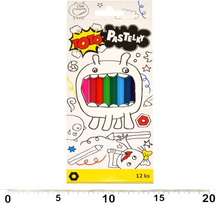 Lápices de colores hexagonales 12 uds