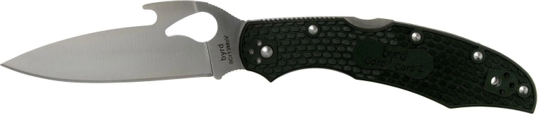 Navaja de bolsillo plegable ligera Byrd Cara Cara 2 Emerson, 8,4 cm, FRN negro
