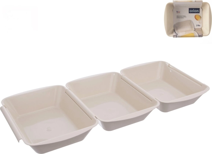 Juego de recipientes para rebozar 3×1,5 l, 3 uds