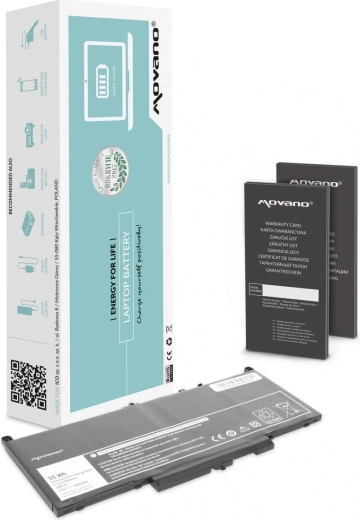 Batería para portátil Dell Latitude E7270/E7470 Movano 7200 mAh (55 Wh)
