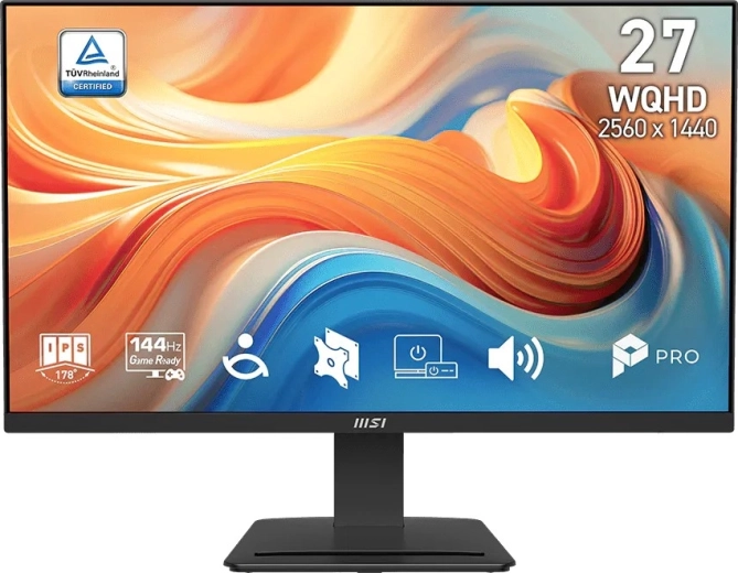 Monitor MSI pro MP273Q E14 27" WQHD 144 Hz negro