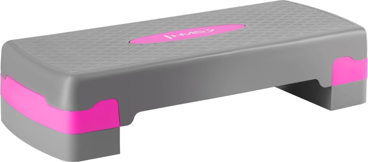Step aeróbico HMS AS003 gris/rosa