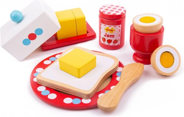 Set de madera Desayuno de Bigjigs Toys