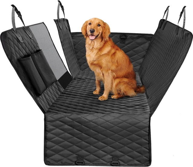 Funda protectora para el asiento trasero del coche para perros, talla universal Petsi
