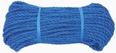 Cordón trenzado de polipropileno de 4 mm, 30 m