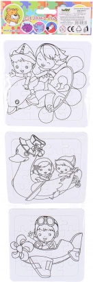 Puzle para colorear – set para pintar