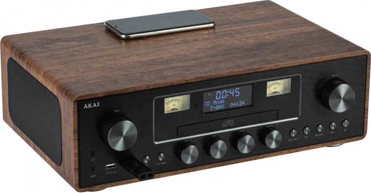 Microsistema Akai Rhapsody con CD, DAB+/FM y Bluetooth