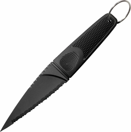 Cold Steel FGX Skean Dhu cuchillo táctico 9,5 cm, plástico totalmente negro