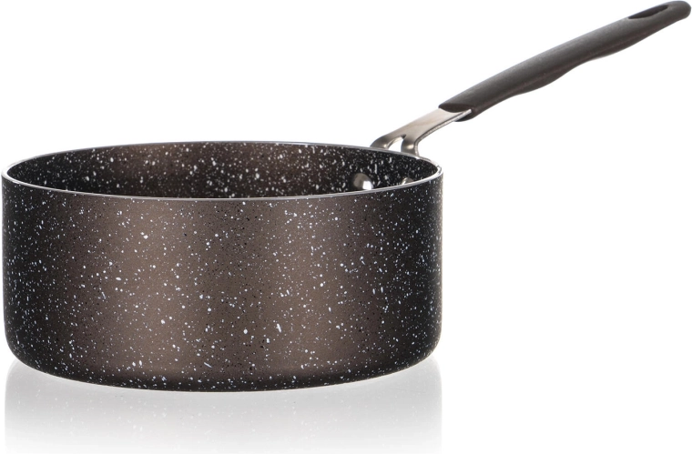Mini cazo de leche Granite Brown con superficie antiadherente 14 cm