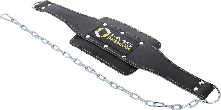 Cinturón de lastre para dips HMS Premium con cadena