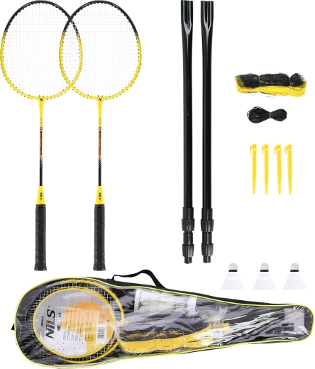 Set de bádminton NILS NRZ262 con funda de transporte