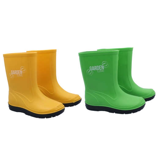 Botas de agua infantiles, talla 32, mezcla de colores