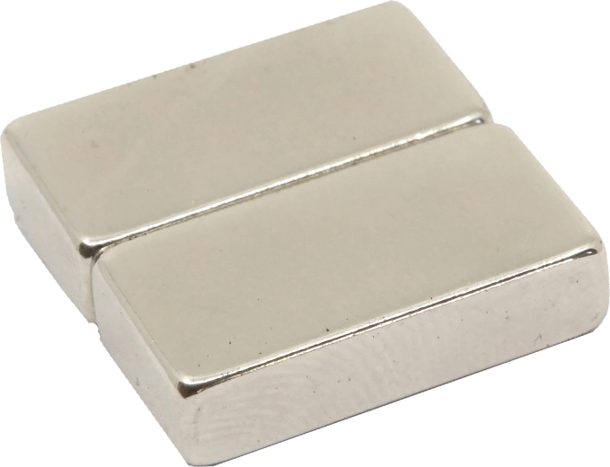 Imán de neodimio en forma de bloque 20 × 10 × 5 mm (2 uds)