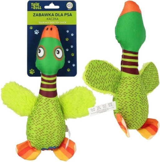 Juguete de peluche para perro: pato con sonido