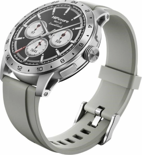 Reloj inteligente HiFuture Flex2 plateado
