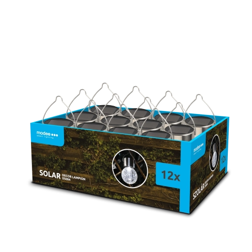 Lampión LED solar decorativo Modee para jardín