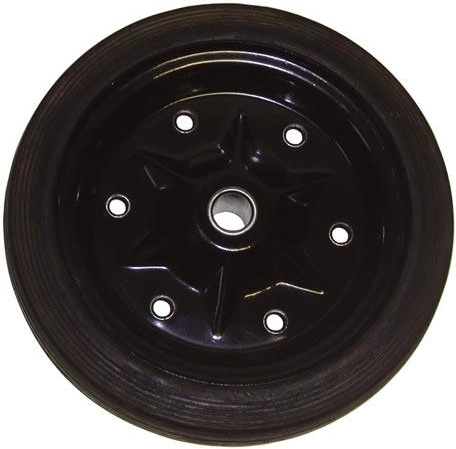 Rueda 320 mm maciza con disco metálico y buje de deslizamiento