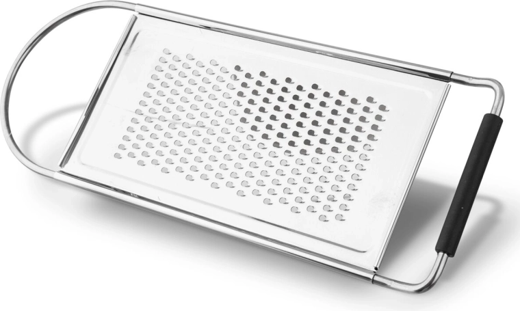 Rallador fino grande plano de acero inoxidable
