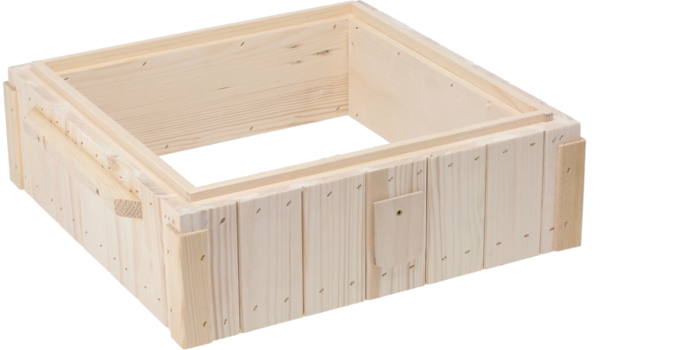 Alza de madera aislada wielkopolski 1/2 para 10 cuadros