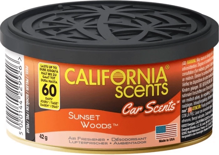 Fragancia para coche California Scents Sunset Woods