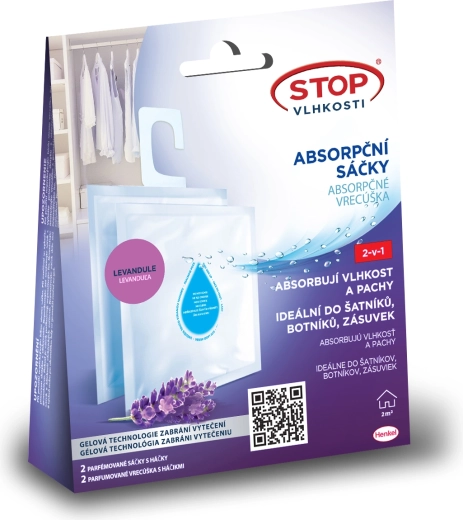 Ceresit Stop humedad bolsas absorbentes relax lavanda 2×50 g