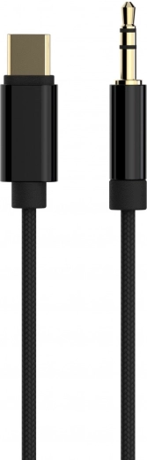 Cablexpert adaptador de audio USB-C a jack de 3,5 mm (AUX) 1,5 m negro