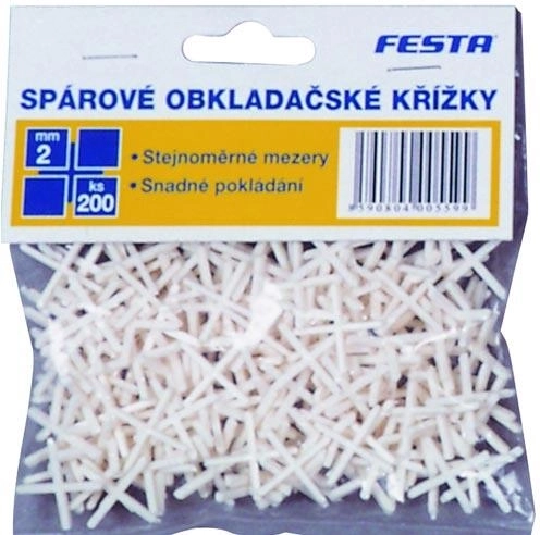 Crucetas para azulejos 2,0 mm (200 uds) FESTA