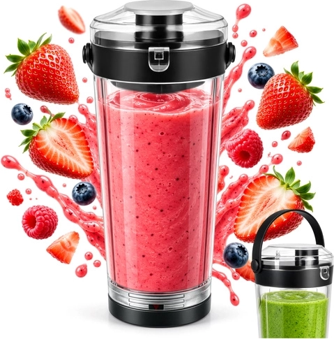 Recipiente de repuesto para la batidora portátil Zortiva ShakeWave de 600 ml