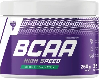 Trec BCAA High Speed 250 g – BCAA instantáneo con sabor a cactus