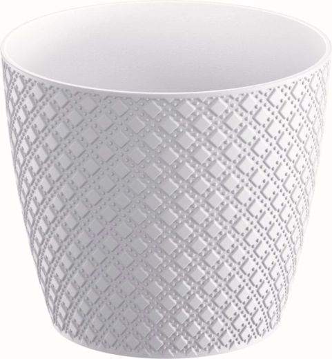 Maceta Orient 21,8 cm blanca
