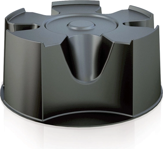 Soporte para barril de agua de lluvia Basecan – antracita