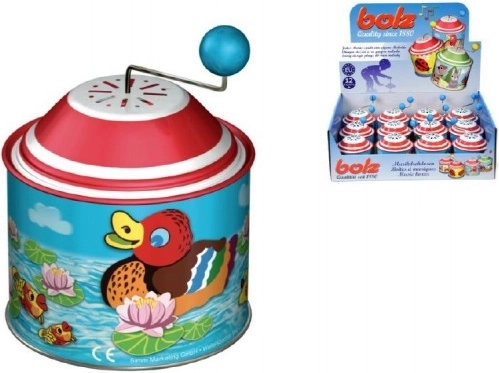 Caja de música Lena con motivo de patitos