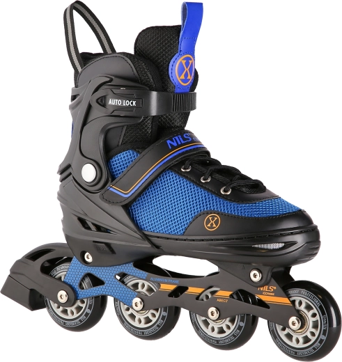 Patines en línea y de hielo 2 en 1 NILS Extreme NH18188A – Negro-naranja 1