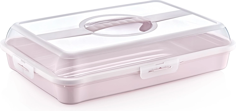 Party-Butler caja para tarta y pasteles Nordic Pink 43 × 29,5 × 10,5 cm