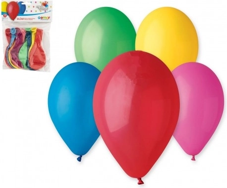 Globos inflables 11" 12 cm set de carnaval 10 uds