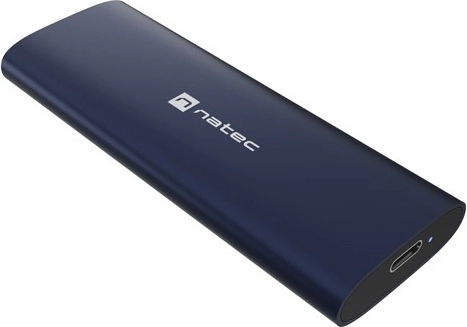 Caja externa de aluminio Natec Rhino M.2 NVMe Lite para SSD M.2 NVMe con USB‑C 3.2