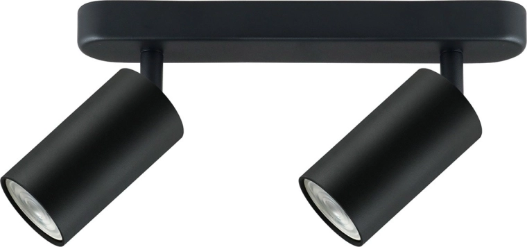 Aplique de pared y techo Maclean GU10 negro